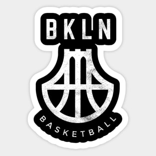 Brooklyn Nets Alt Logo 2022 Championship Run Sticker